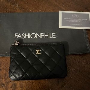 Chanel Quilted Cosmetic Case